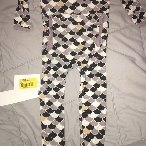 Kickee Pants - Midnight Scales Coverall - Picture 2 of 3